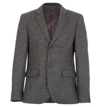 Bespoke Blazer | Charcoal Check Blazer