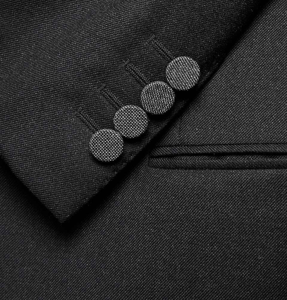 Tailored Tuxedo | Contrast-Lapel Wool Tuxedo