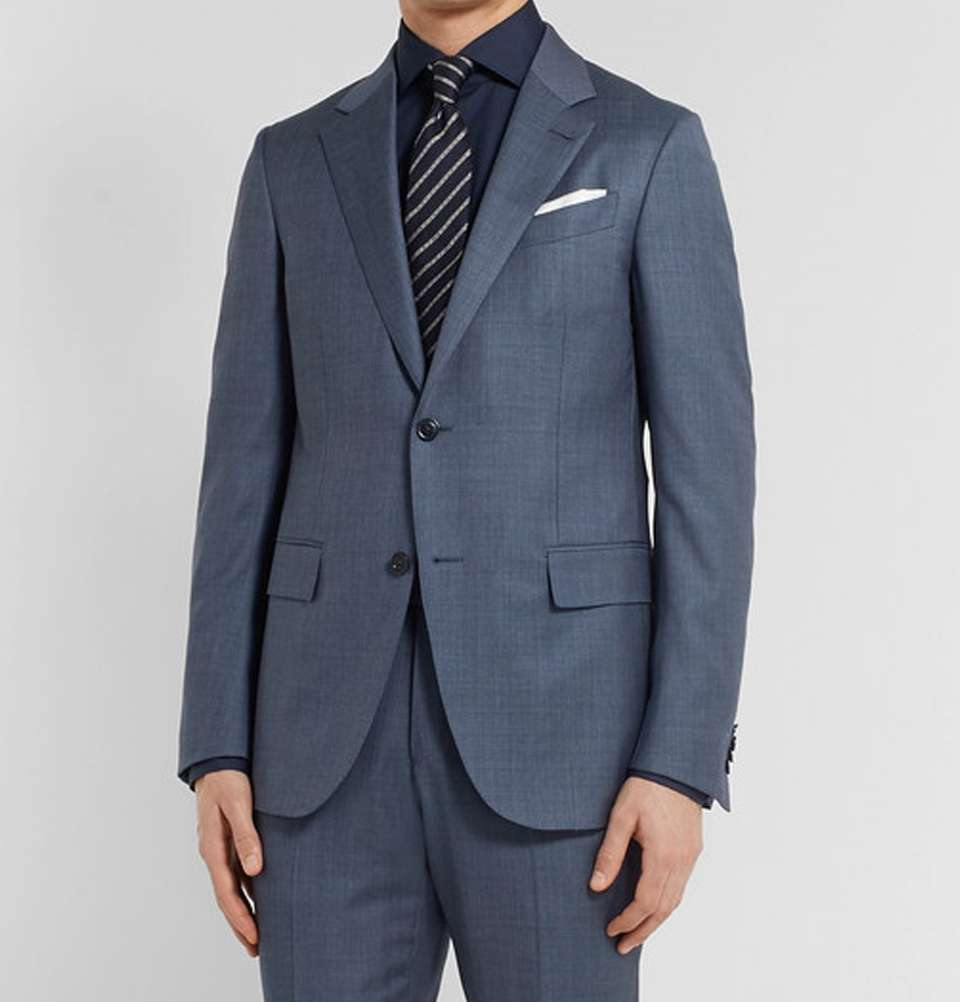 Blue Suit | Slim Fit Blue Suit | Blue Suit Grey Vest